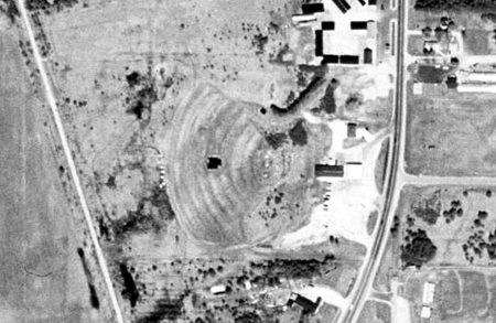 Cheboygan Drive-In Theatre - Aerial - Photo From Terraserver